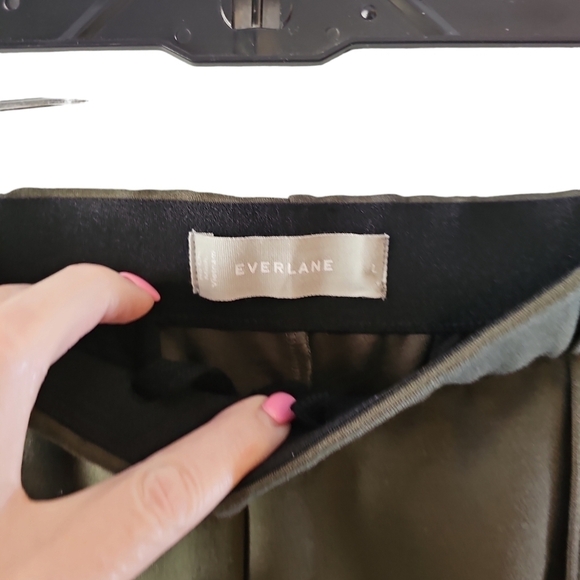 Everlane The Dream pant green sz large WP183 - Picture 8 of 10